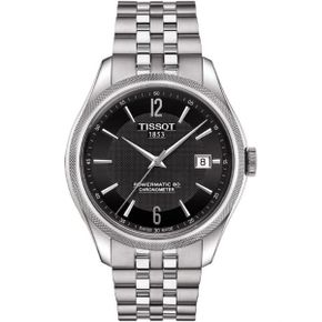 일본 티쏘 메탈 시계 TISSOT티쏘 손목시계 남성 TISSOT 발라드 오토매틱 블랙 머시인 팔찌 T1084