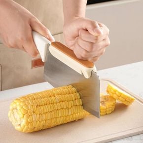 (보리별) 손보호 칼등 커버 재료손질 보조캡 중식도 가정용중식도