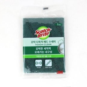 3M 스카치브라이트 강력 다목적 패드 수세미 (소형) 청수세미