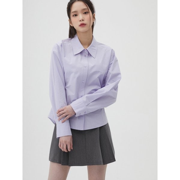 뒤허리 턱 포인트 셔츠 AQ1WB265