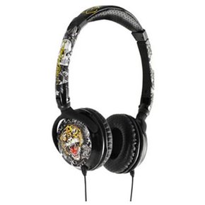 [Ed Hardy 정품] 에드하디 AMP-13 Skull/Tiger/Dedicated 밀폐형 헤드폰