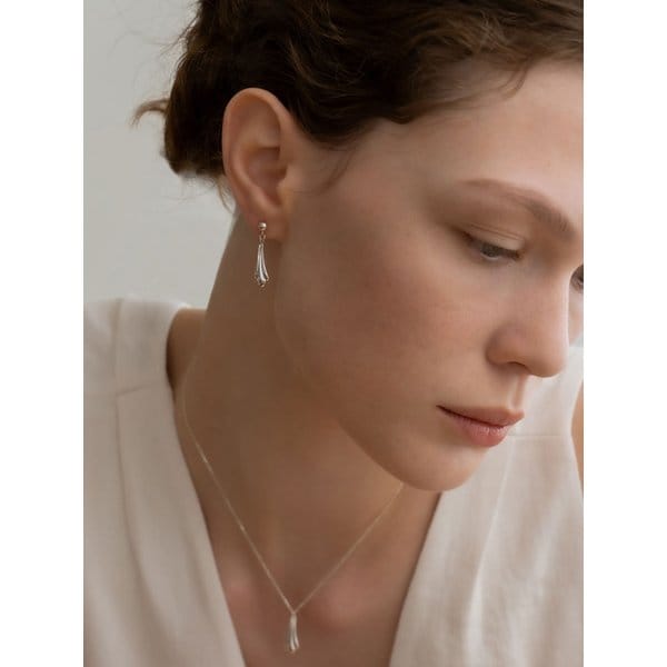 Long Shell Drop Earring