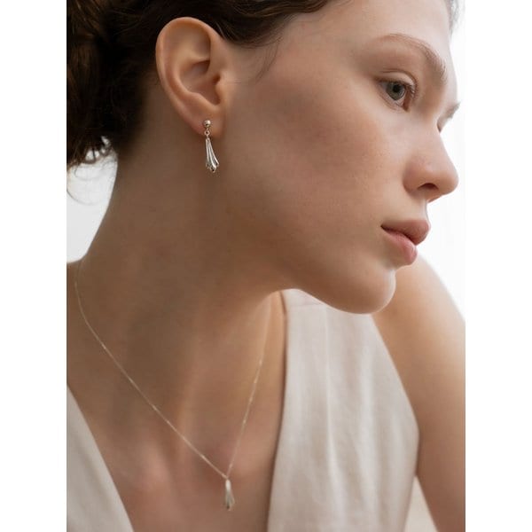 Long Shell Drop Earring