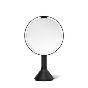 [SIMPLEHUMAN Sensor Mirror Round] 심플휴먼 센서 미러 라운드 탁상용 LED 거울 5x Black