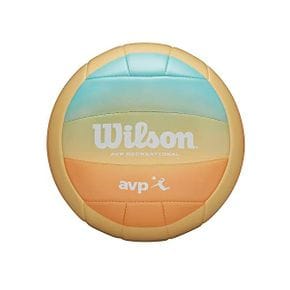 독일 윌슨 배구공 Wilson AVP Oasis Volleyball 블루오렌지 1233907