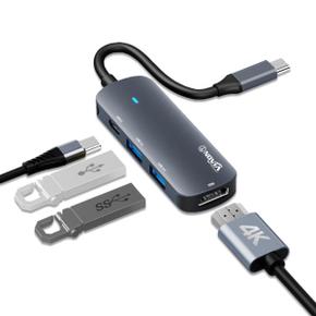 아트박스/아이노비아 아이노비아 USB C타입 4in1 HDMI 4K 미러링 멀티허브