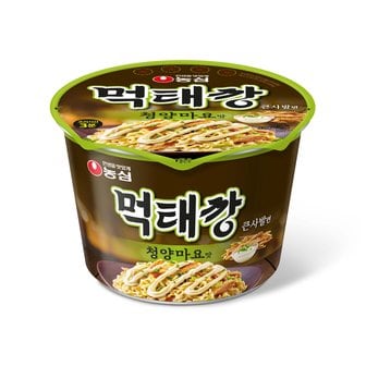 농심 먹태깡 큰사발면 청양마요맛 118g 16개