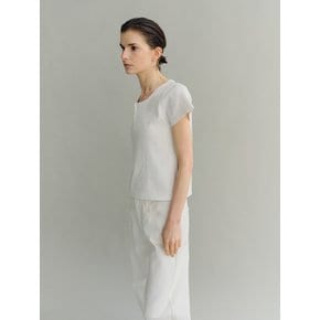 Henlyneck t-shirt Ivory