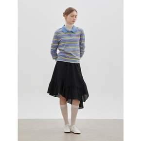 [씨씨콜렉트] 멀티 스트라이프 카라 티셔츠 (C261PSM022)
