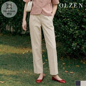 핀턱 주름 일자 와이트 팬츠 (ZLD2PP2103)