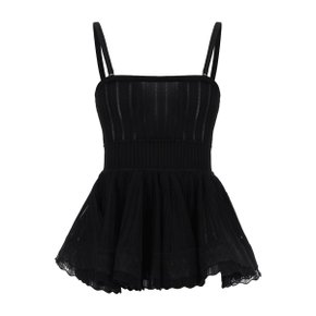 [알라이아] Sleeveless dress AA9H11096M712 NOIR ALAIA