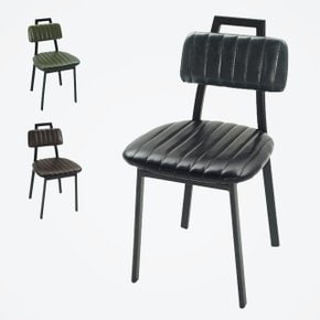 1인용 엔틱 디자인 H 의자 (3colors)