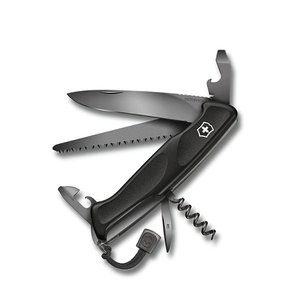 55 55 12 VICTORINOX(빅토리녹스) 레인저 그립 오닉스 블랙 레인저 그립 다기능 나이프 아웃도어