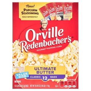  미국직구 Orville Redenbacher`s 오빌렌덴바커 얼티메이트 버터 팝콘 클래식 93.3g 12입