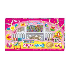 글라스데코 쥬얼리 비즈 팔찌 목걸이 만들기 12색