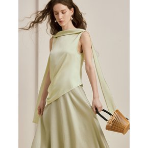 YY_Design ribbon sleeveless top_2color