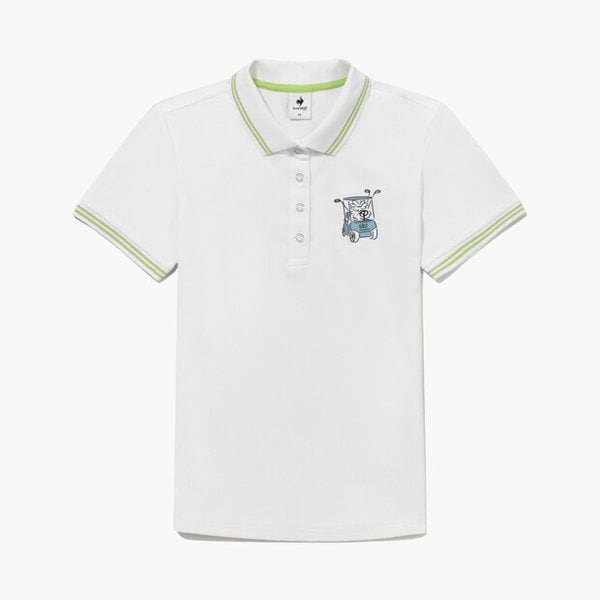 [여주점] [콜라보_하이다나]여성 피케 티셔츠 GQ222LTS61 WHTE