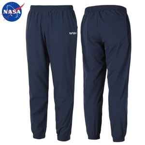 NASA 나사 남녀공용 우븐 조거팬츠 N-354PNV 남자 여성 빅사이즈 트레이닝 운동복 밴딩바지