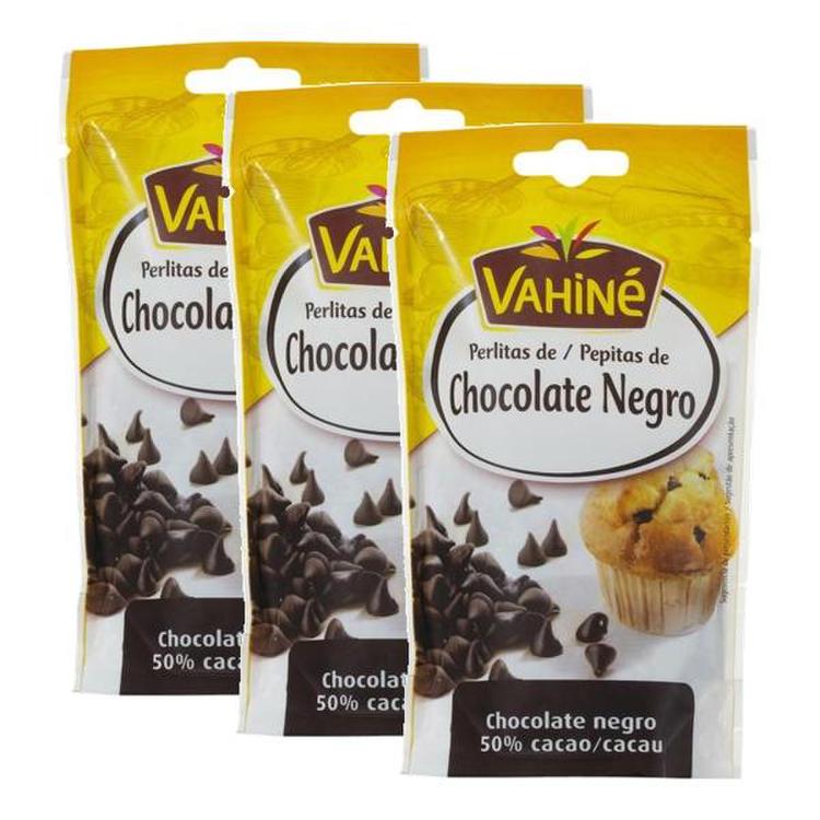 Perlitas de chocolate Vahiné 100 g.