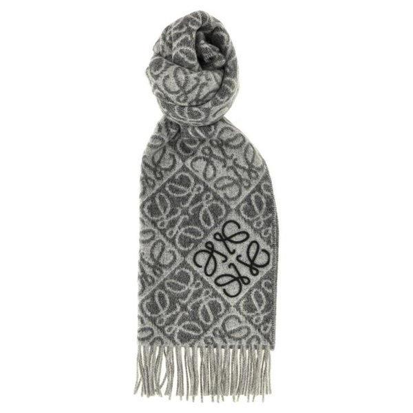 26SS 로에베 머플러 스카프 F811SS1X011120 GRAY DOM