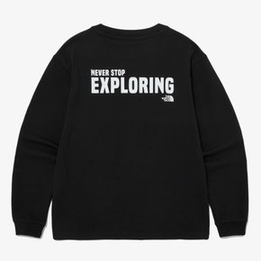 NT7TQ07S 키즈 익스플로어 롱슬리브 라운드티 KS EXPLORE L/S R/TEE