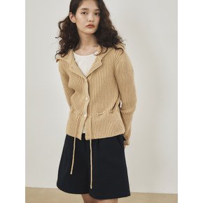 Gardening Collar Cardigan Butter