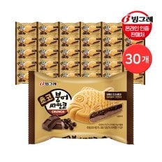  빙그레 초코붕어싸만코 30개 아이스크림