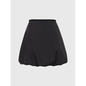 브린 숏 패딩 스커트_블랙 / BRYNN SHORT PADDING SKIRT_BLACK