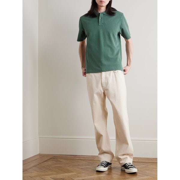 코리더 가먼트 다이 코튼 피케 폴로 셔츠 46376663163008661