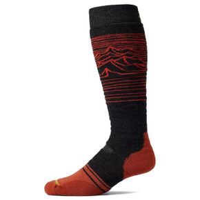 3679067 Smartwool Snowboard Full Cushion Iguchi Pattern Over-the-Calf Socks