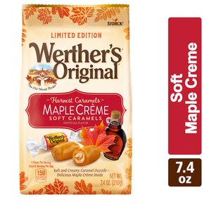 Werthers  Original  웨더스오리지날  하베스트  메이플  크림  소프트  캐러멜  캔디  209.8g