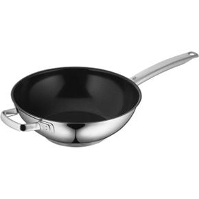 영국 wmf 후라이팬 WMF Durado Induction Wok 28 cm 스테인리스 스틸 Coated Oven-Safe 1630761