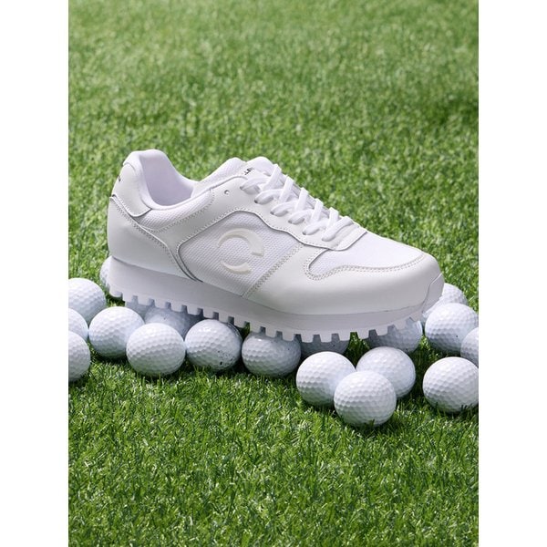 여성 필라이트에코 스파이크리스 골프화 화이트