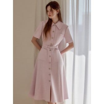 쥴리앤칼라 SS Calla133 쉬비긴즈 마야 트위드 원피스 라벤더