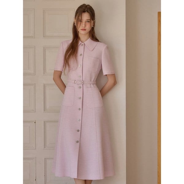 [Y]SS Calla133 쉬비긴즈 마야 트위드 원피스 라벤더