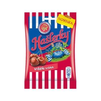  네슬레 체코 전통 허브 체리 Haslerky 목캔디 90g