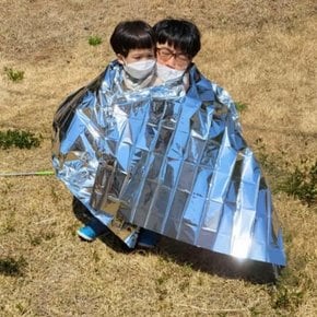 담요 블랭킷 무릎담요 비상용 은박 210x130 응급