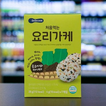 신세계 농산 유기농산 처음먹는요리가케 콩고기와다시마 28g 1개
