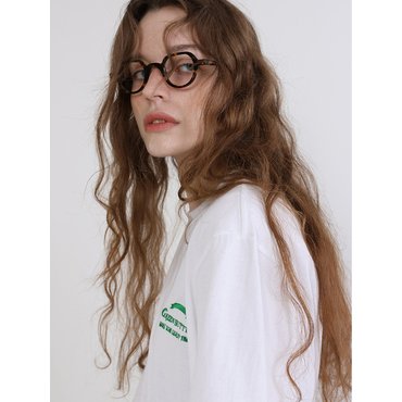 그린버터 Needlework Logo Tee (Ivory)