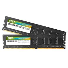 PC DDR4 2666 PC4-21300 8GB x (16GB) 288핀 1.2V CL19 SP016GBLFU266B22 실리콘 파워 데스크탑