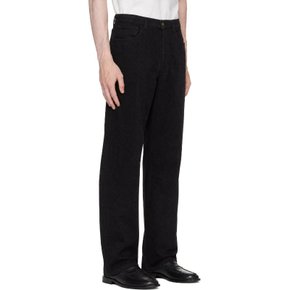 메르츠 비 슈바넨 블랙 1930s 코튼 트윌 5포켓 팬츠 PANTS07.99.4 99 deep black