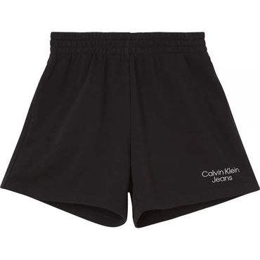 Calvin Klein 우먼 캘빈 클라인 진 청바지 엠브로이더리 와이드 스웨트 쇼츠 반바지 6150880