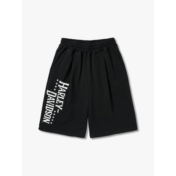 [본 라이더] 하프 스웻팬츠 블랙 HH16120051