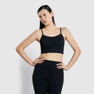 JAJU 25 S/S  여 탄탄 립 크롭브라  J40N901025