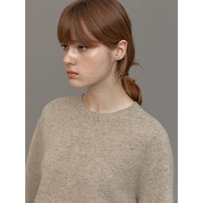 NEP YARN WHOLEGAMENT KNIT (HAZELNUT)