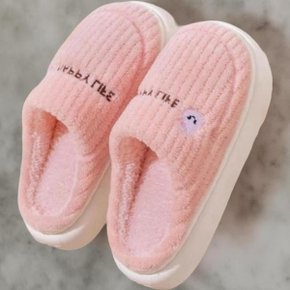 여성 FW 폭신 실내 슬리퍼 퍼 오피스 러블리 슬리퍼