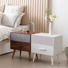 웰트 라르츠 협탁스피커 화이트