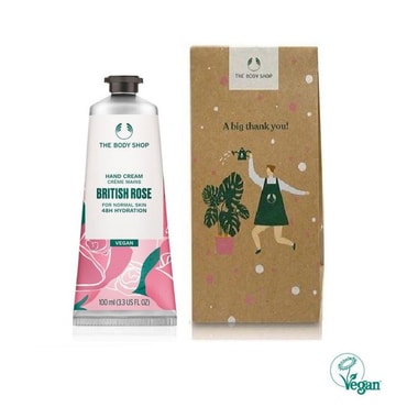 더바디샵 브리티쉬 로즈 핸드 크림 100ML 선물세트 [신세계의정부점]