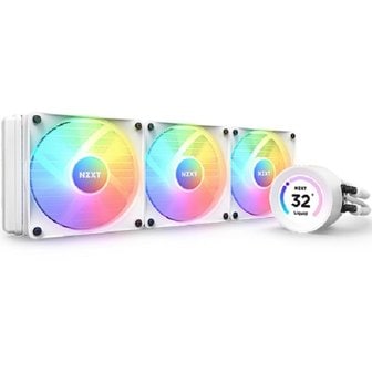 엠지솔루션 NZXT KRAKEN ELITE 360 RGB (WHITE)