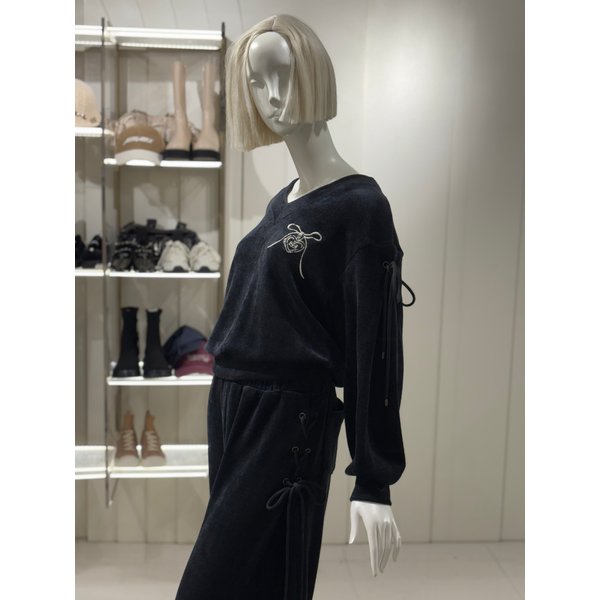 [파주점] 브이넥 레이스 티셔츠 (ER4OTL56)